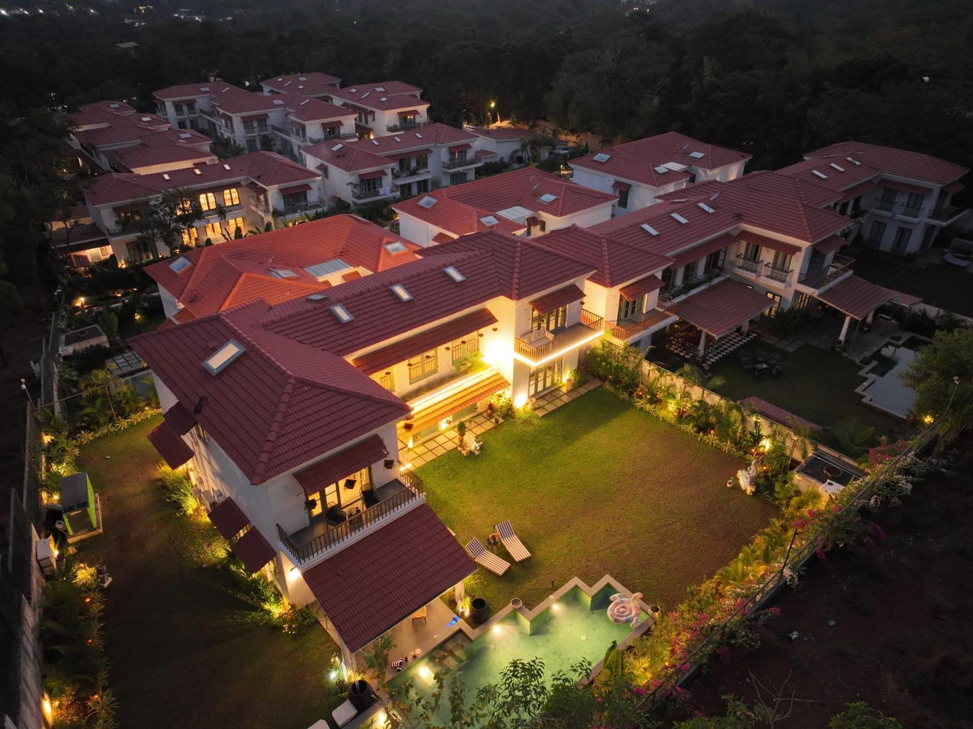 Вилла Casa Azul- Luxury 4Bhk Assagao With Private Pool Вагатор Экстерьер фото